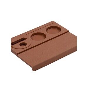 Normcore Espresso Tamping Station V3, Corner Tamping Mat  Mocha Mousse